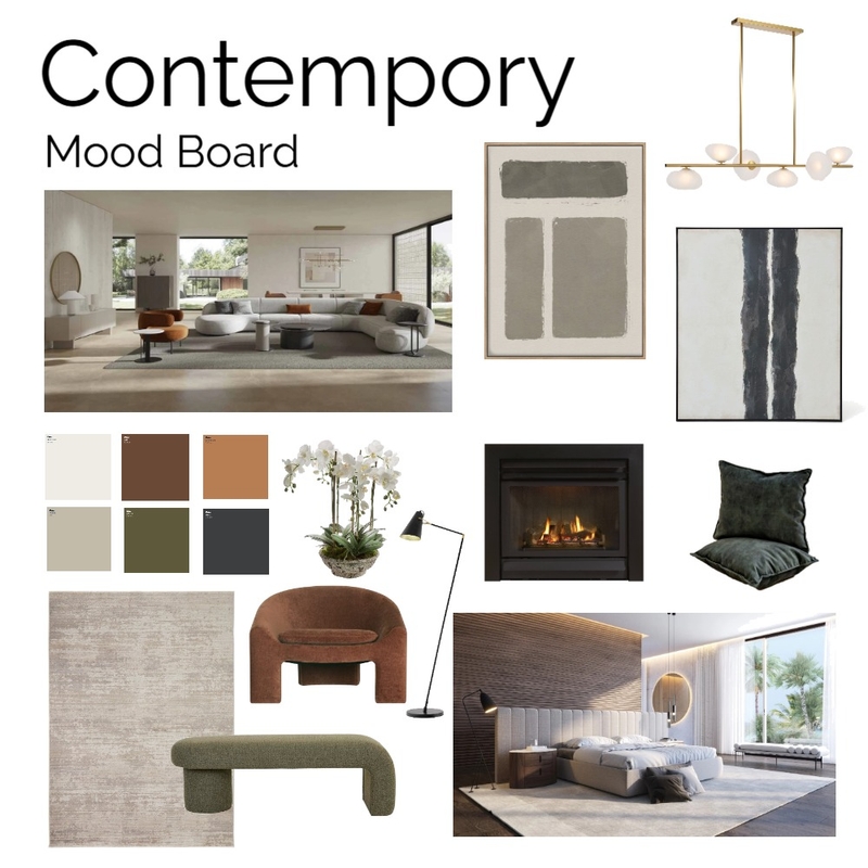 Contemporary Mood Board by Nic277 on Style Sourcebook