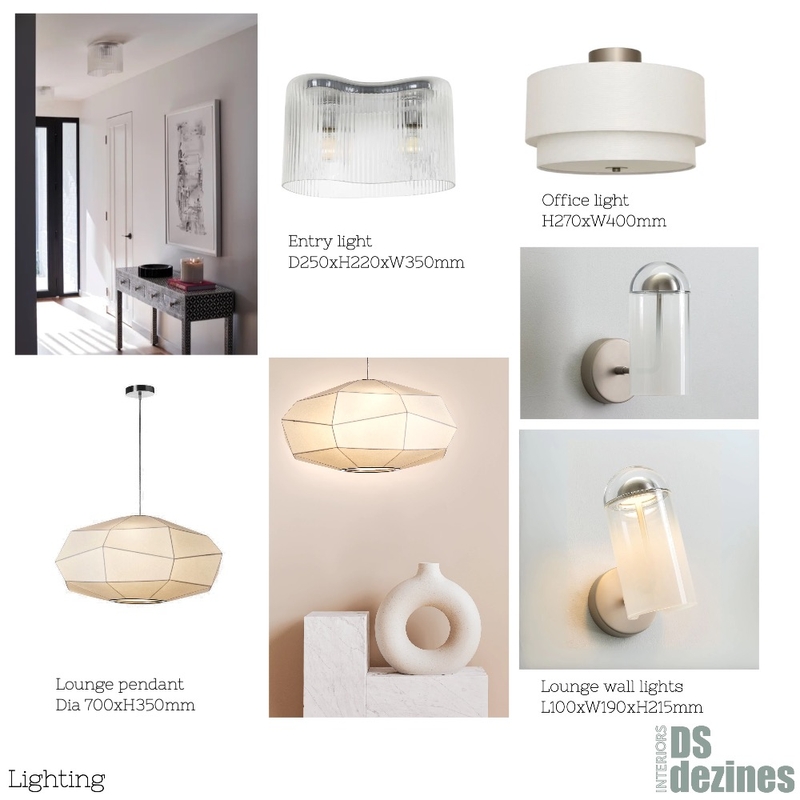 Anita Lighting Mood Board by DSdezines Interiors on Style Sourcebook