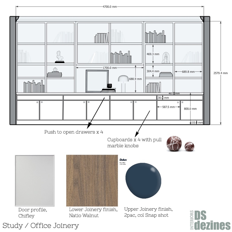 Anita Study Joinery Mood Board by DSdezines Interiors on Style Sourcebook