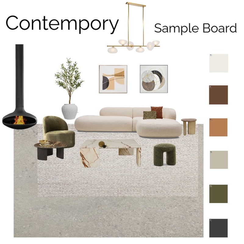 Contemporary Mood Board by Nic277 on Style Sourcebook