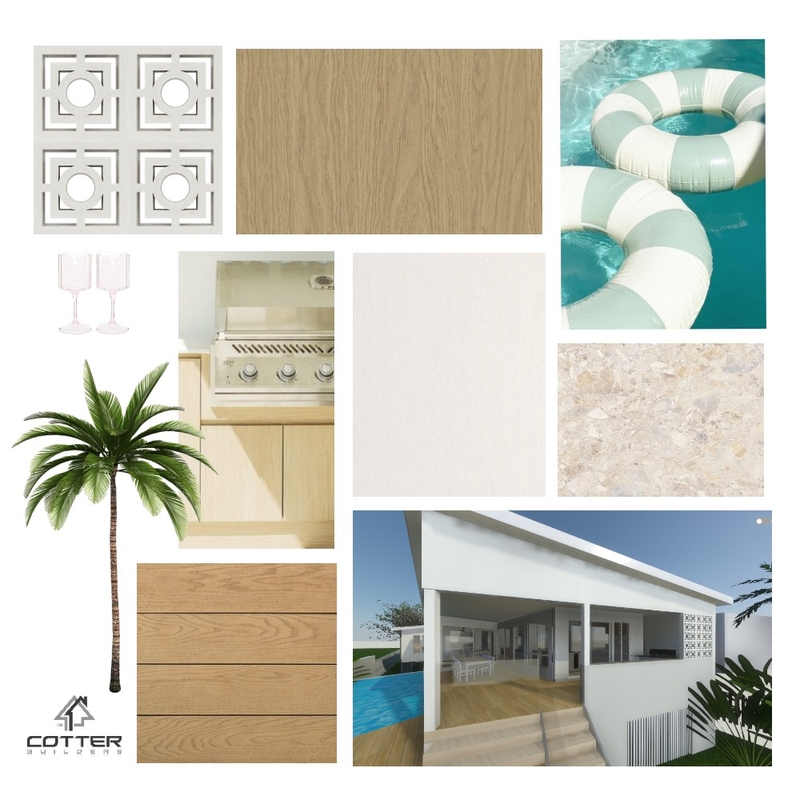 The Beach House - Alfresco Mood Board by Cotter Builders on Style Sourcebook