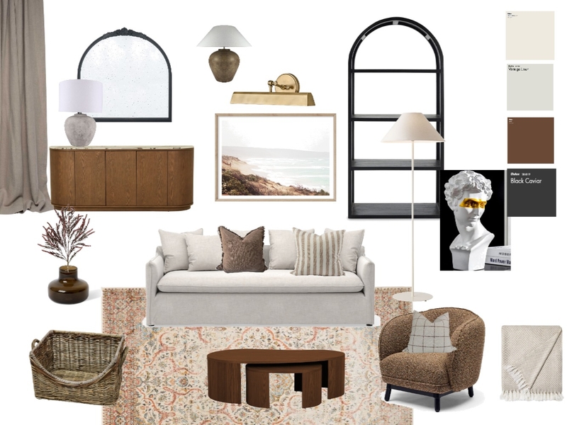 farmhouse Living Mood Board by moneil on Style Sourcebook