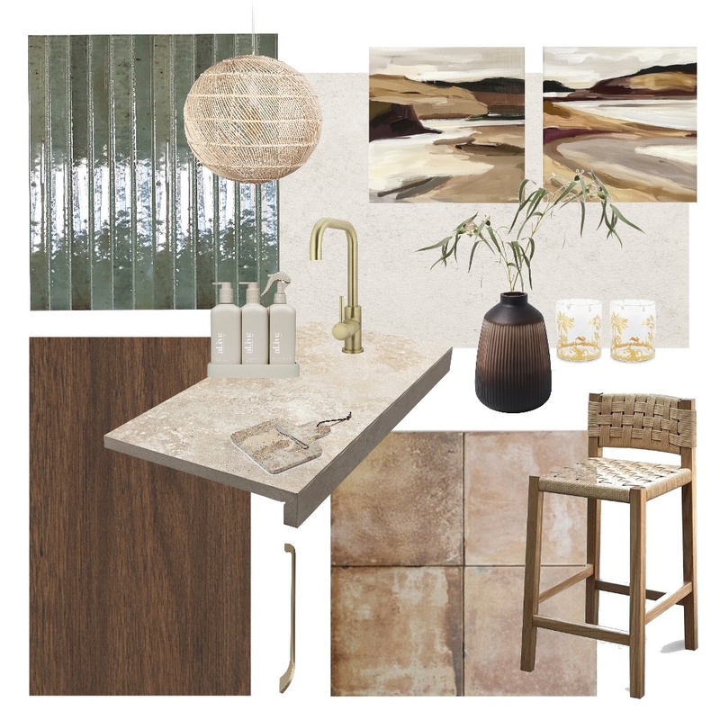 Earthy Kitchen Mood Board by JAY THOMAS DESIGNS on Style Sourcebook