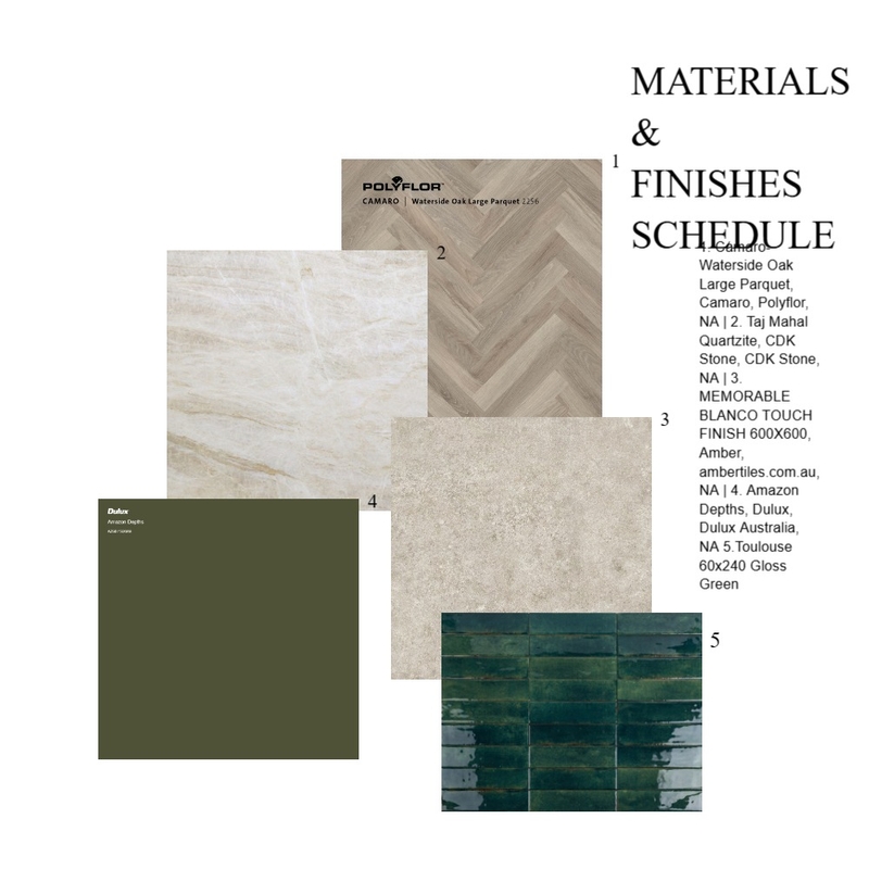 MATERIALS AND FINISHES BOARD Mood Board by Nadja Suani on Style Sourcebook