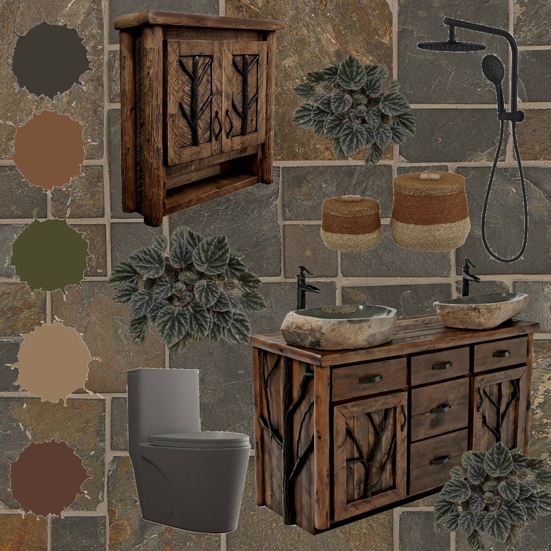 Master Bathroom Mood Board by LeeannaLove on Style Sourcebook