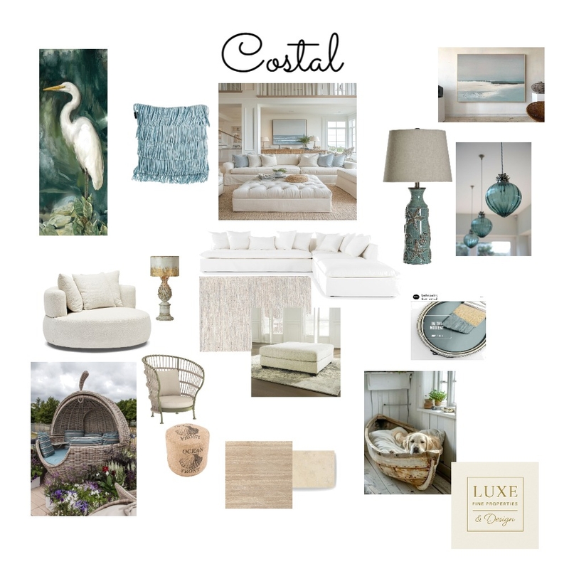 Costal Mood Board by tamera on Style Sourcebook