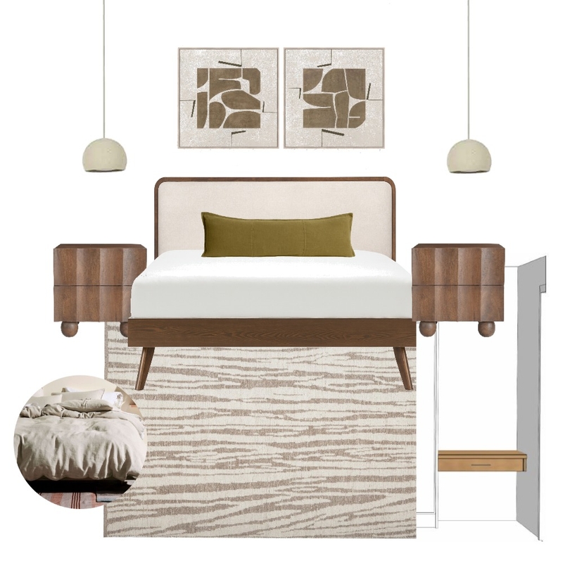 Japandi - master Mood Board by Styled Home Staging on Style Sourcebook
