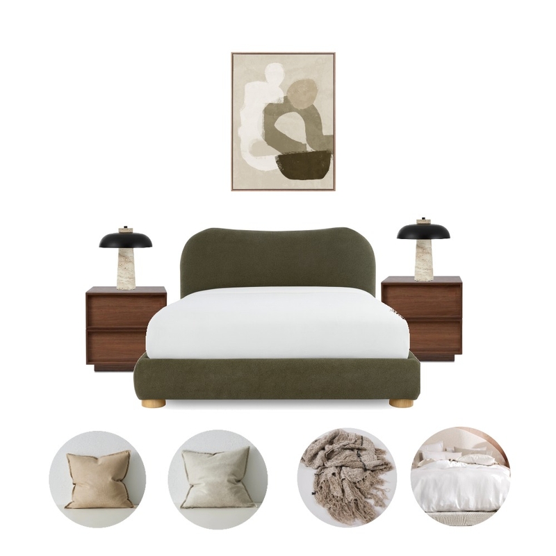 Japandi - bed 2 Mood Board by Styled Home Staging on Style Sourcebook