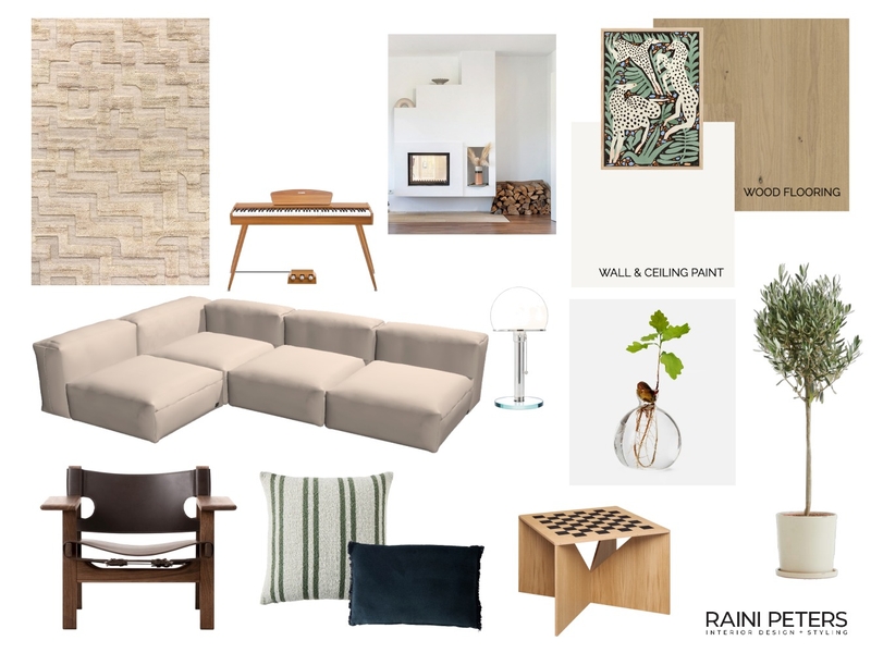 Living room Mood Board by Raini Peters Interior Design + Styling on Style Sourcebook