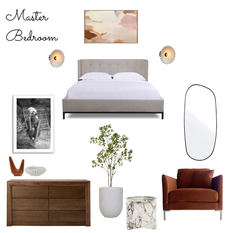 Modern Master Bedroom Mood Board by Instyle_byrhi on Style Sourcebook