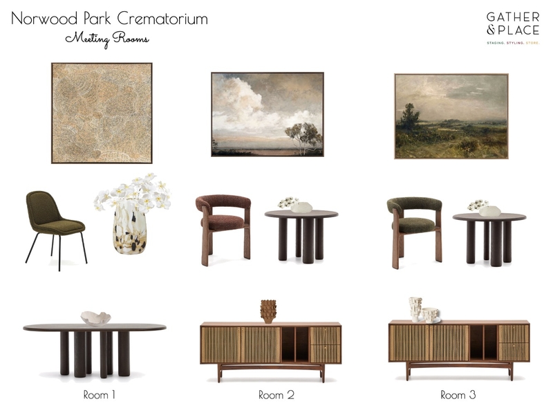 NORWOOD PARK Meeting Rooms Mood Board by Gather & Place on Style Sourcebook