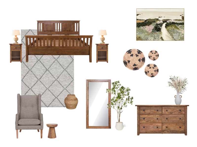 farmhouse bedroom Mood Board by Skygate on Style Sourcebook