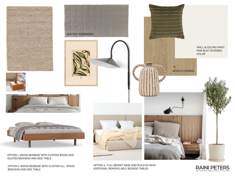 Bedroom 1 Mood Board by Raini Peters Interior Design + Styling on Style Sourcebook