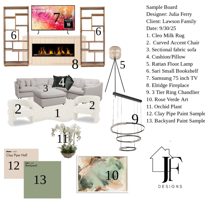 The Lawson Family's living room Mood Board by Julia.ferry on Style Sourcebook