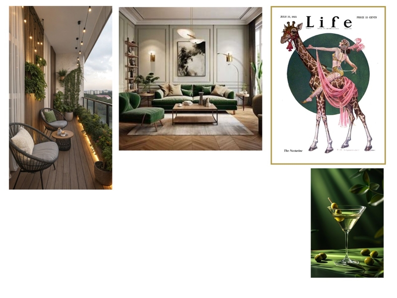 Upper-Level Lush Haven Concept Generator 1 Mood Board by Kylie W on Style Sourcebook