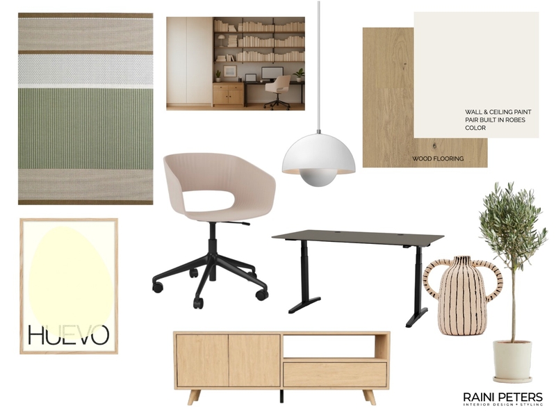 WORK ROOM Mood Board by Raini Peters Interior Design + Styling on Style Sourcebook