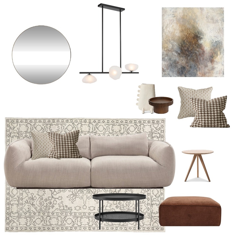 High-Low Interior Decorating Mood Board by Moodblogs on Style Sourcebook