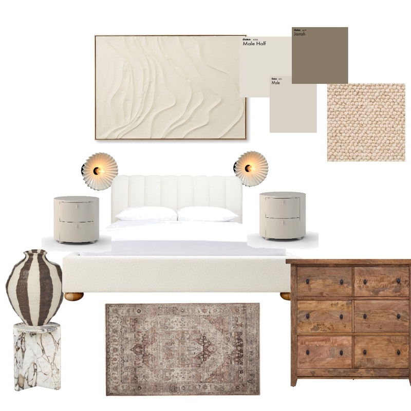 MASTER BEDROOM Mood Board by emmamoignard on Style Sourcebook
