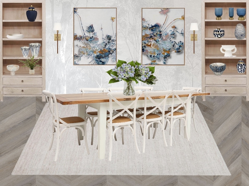 Hamptons Dining room Mood Board by Monica.Nyikang on Style Sourcebook