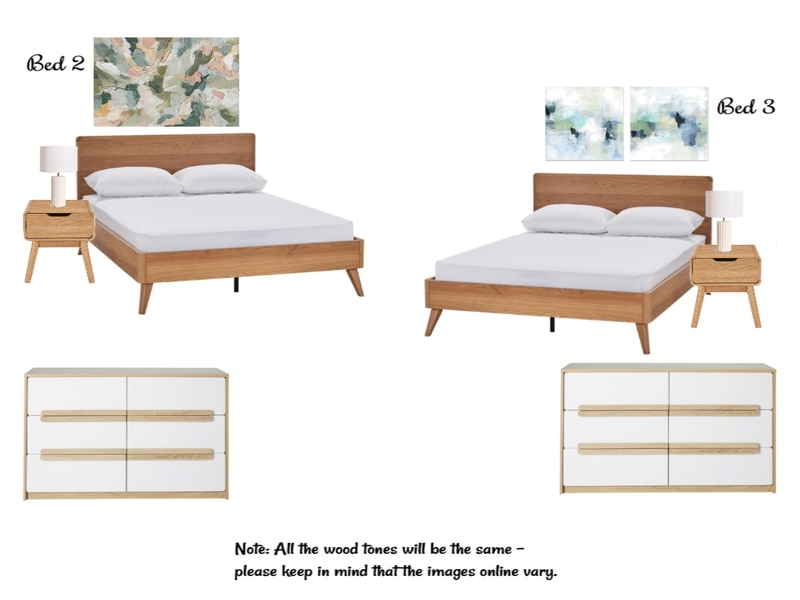 Coastal twin rooms Mood Board by Interiors By Zai on Style Sourcebook