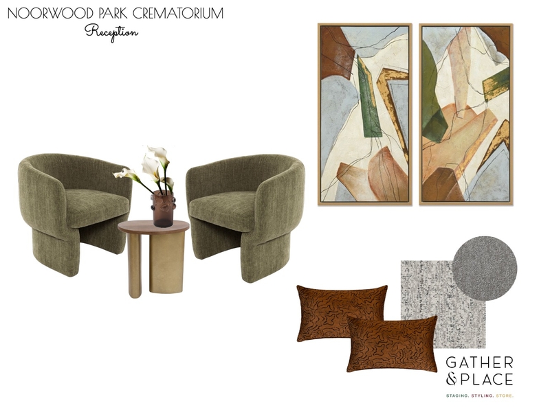 Noorwood Park Reception Mood Board by Gather & Place on Style Sourcebook