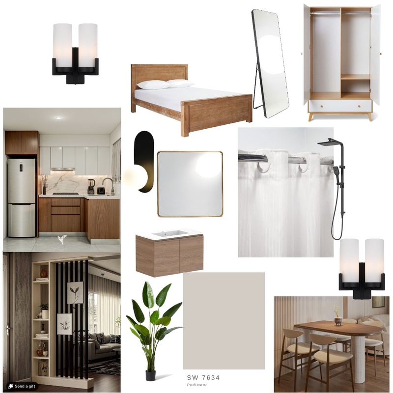 Chandelle Horsford Studio Rental Apartment Mood Board by jdarinteriors on Style Sourcebook