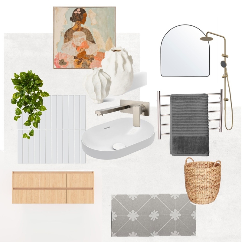 Our bathroom Mood Board by MelDing on Style Sourcebook