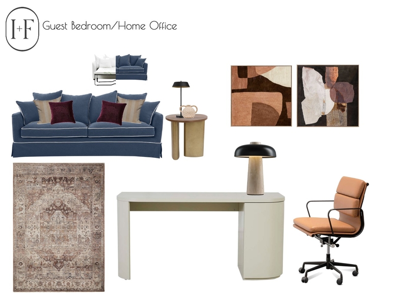 Home office Mood Board by Ivy + Finch Design on Style Sourcebook