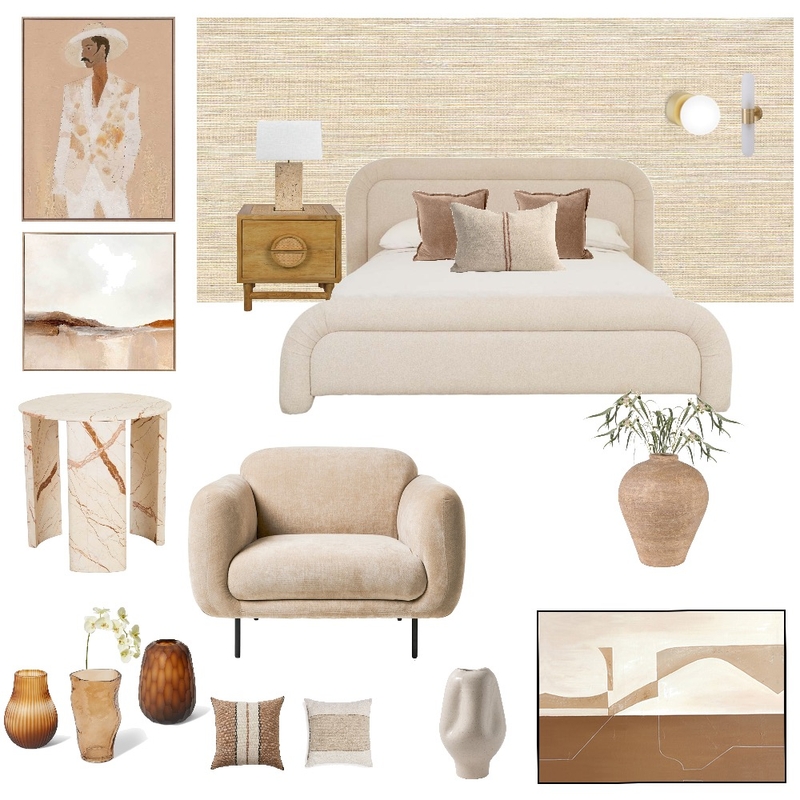 Main bedroom Mood Board by stylefusion on Style Sourcebook