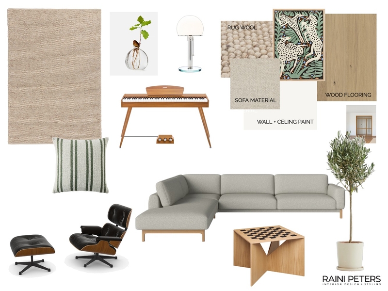 Living room 6 Mood Board by Raini Peters Interior Design + Styling on Style Sourcebook