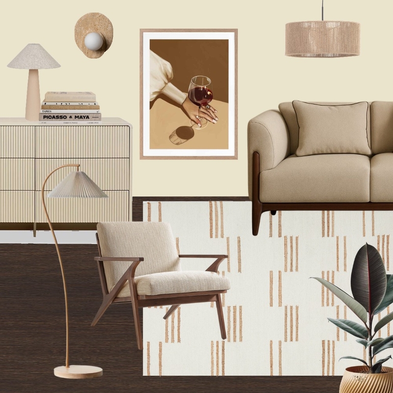 Sahara Henry Natural Mood Board by Rug Culture on Style Sourcebook
