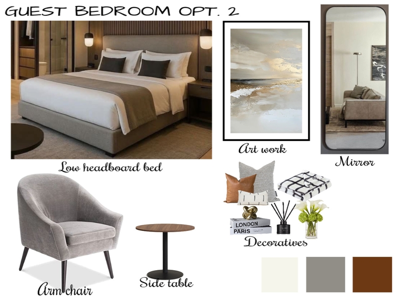 Option 2 guest bedroom Mood Board by kehindeh052@gmail.com on Style Sourcebook