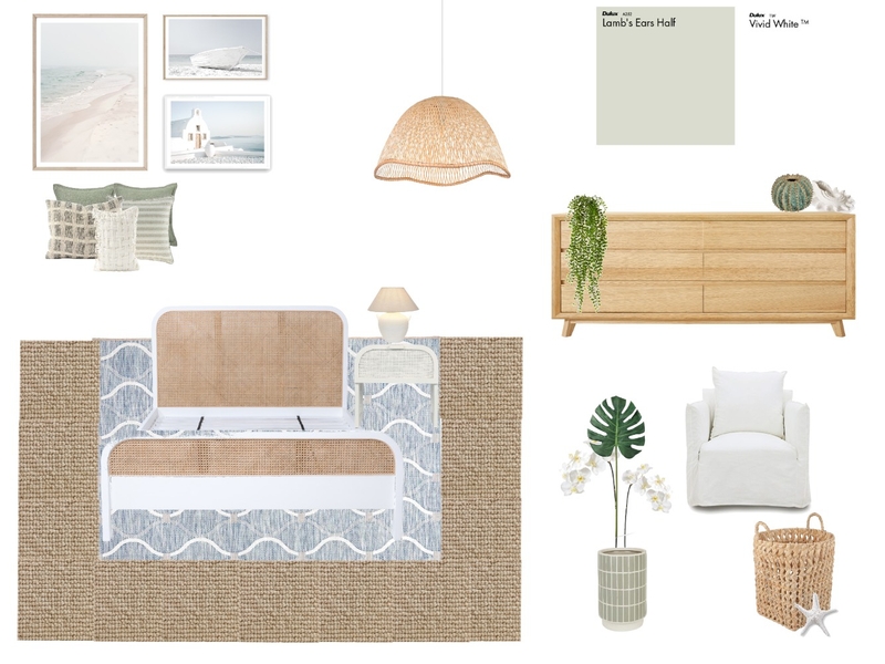 Coastal Design Style Sample Board Mood Board by ellakfitzgerald on Style Sourcebook