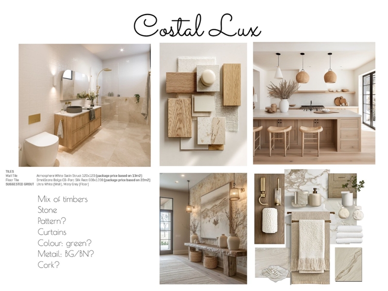 costal lux tray mb Mood Board by 4idyn on Style Sourcebook