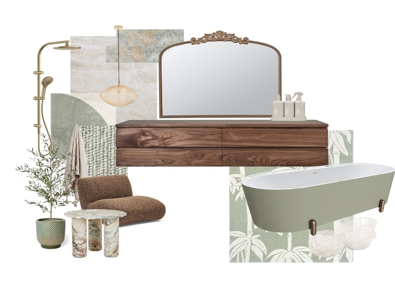 bathroom mood board Mood Board by addislade on Style Sourcebook