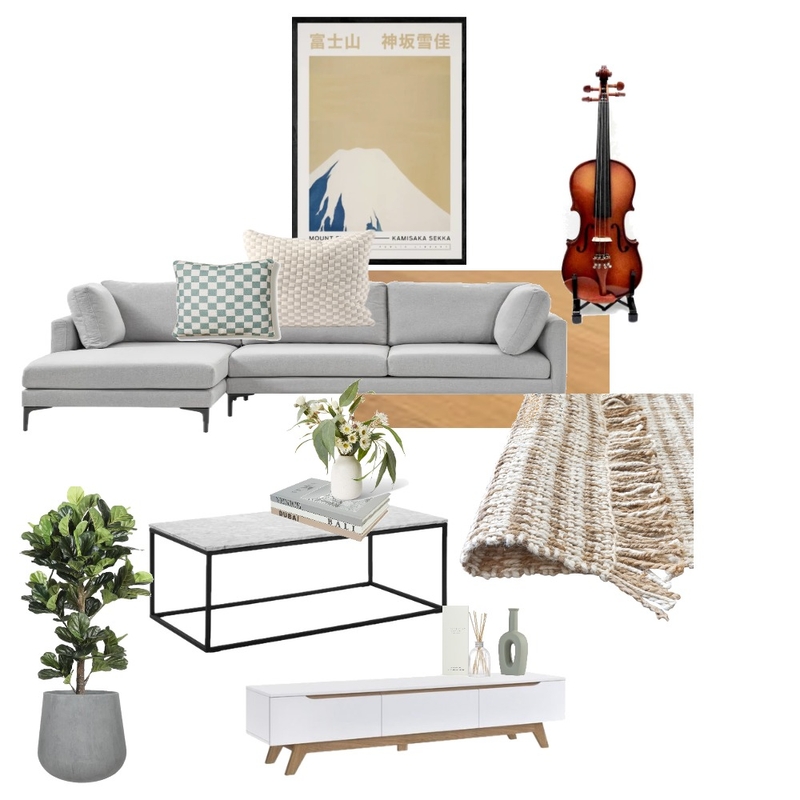 Living room mood board-Vivian Mood Board by LEAFY INTERIORS | Anna Manson on Style Sourcebook