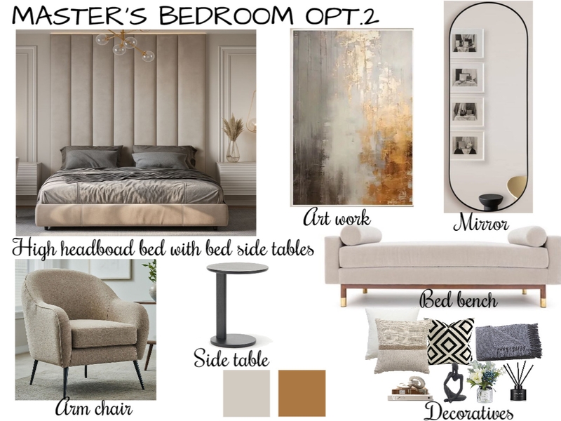 opt 2 masters bedroom Mood Board by kehindeh052@gmail.com on Style Sourcebook