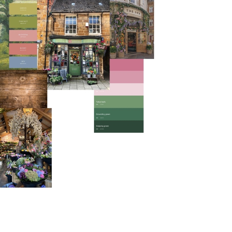 floral store Mood Board by 52293 on Style Sourcebook
