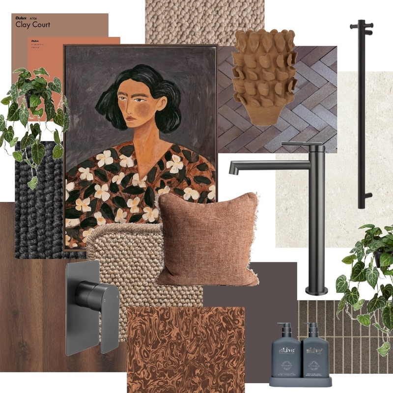 Moody Gunmetal Grey Mood Board by Alexia on Style Sourcebook