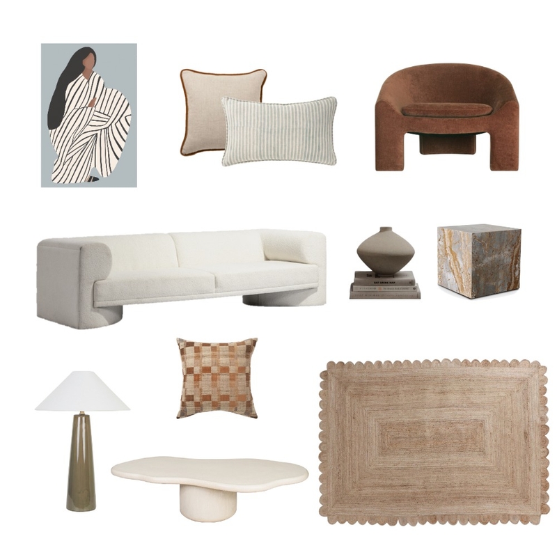 LIVING ROOM Mood Board by HF INTERIORS on Style Sourcebook