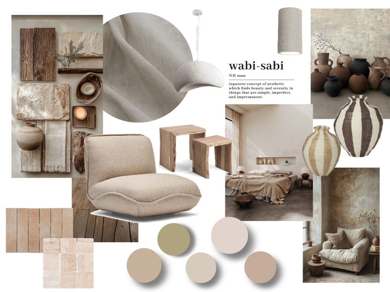 Wabi Sabi Mood Board Mood Board by AmandaEden on Style Sourcebook
