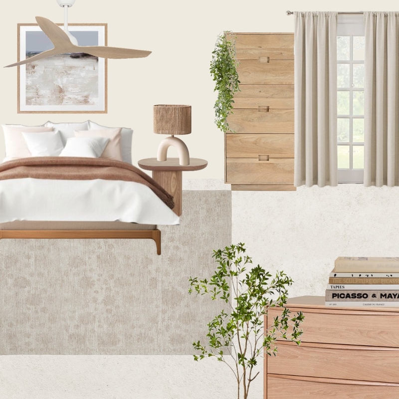 Steph & Gian Flora Husk Mood Board by Unitex Rugs on Style Sourcebook