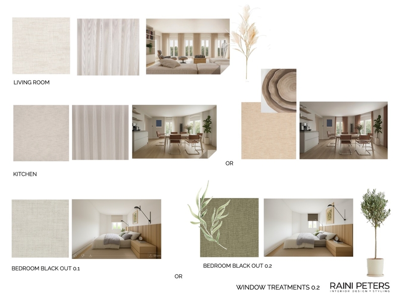 Window treatment Bruno 1 Mood Board by Raini Peters Interior Design + Styling on Style Sourcebook