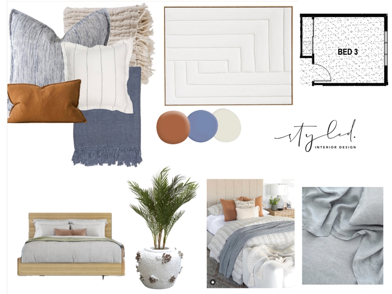 Gray - Bed 3 Mood Board by Styled Interior Design on Style Sourcebook