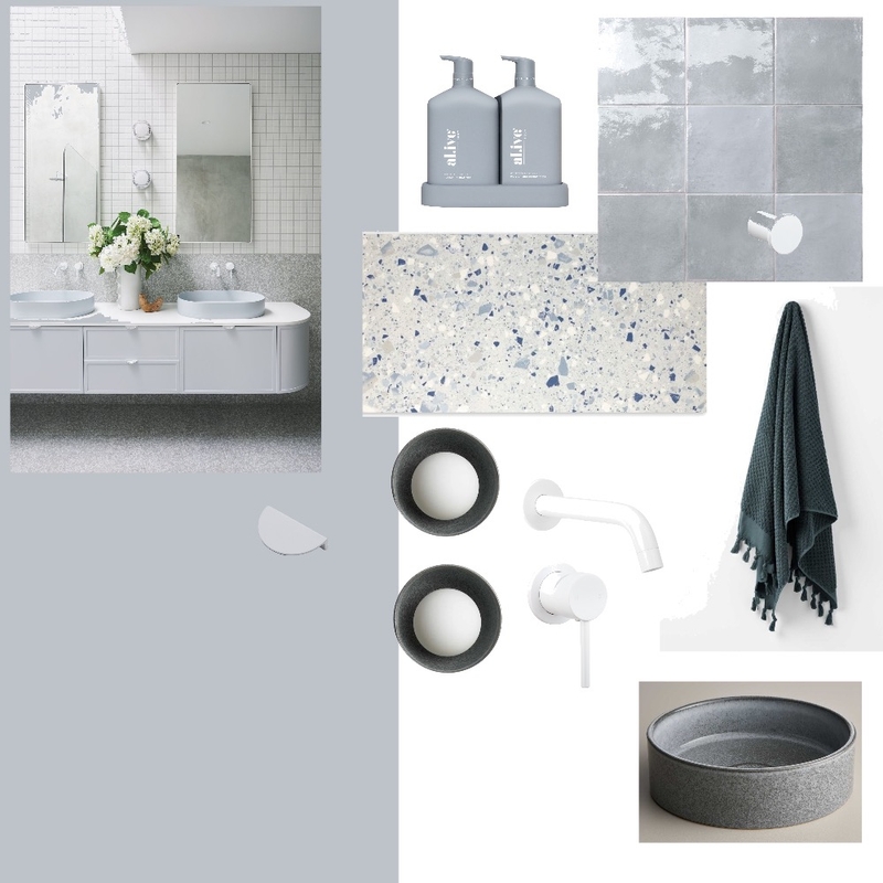 Donaldson Guest bathroom Mood Board by Zarper Interiors on Style Sourcebook