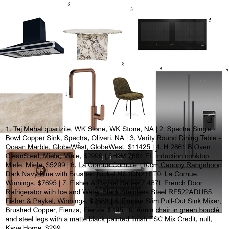 DCE project Kitchen moodboard Mood Board by ashley.ibarburu@gmail.com on Style Sourcebook