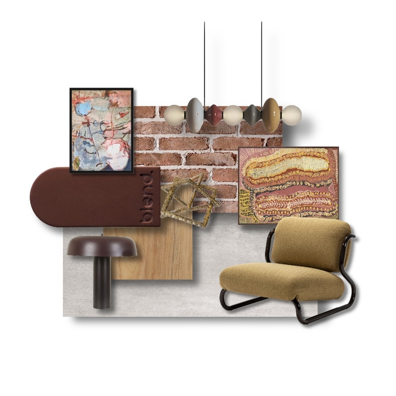 lobby moodboard Interior Design Mood Board by kiiramay