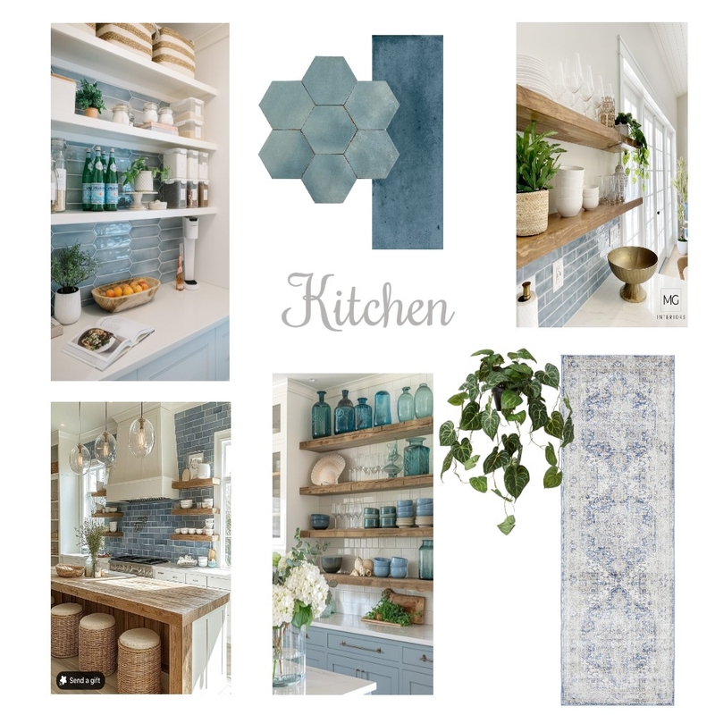 Tammy Lane Kitchen Interior Design Mood Board by Carla Dunn Interiors