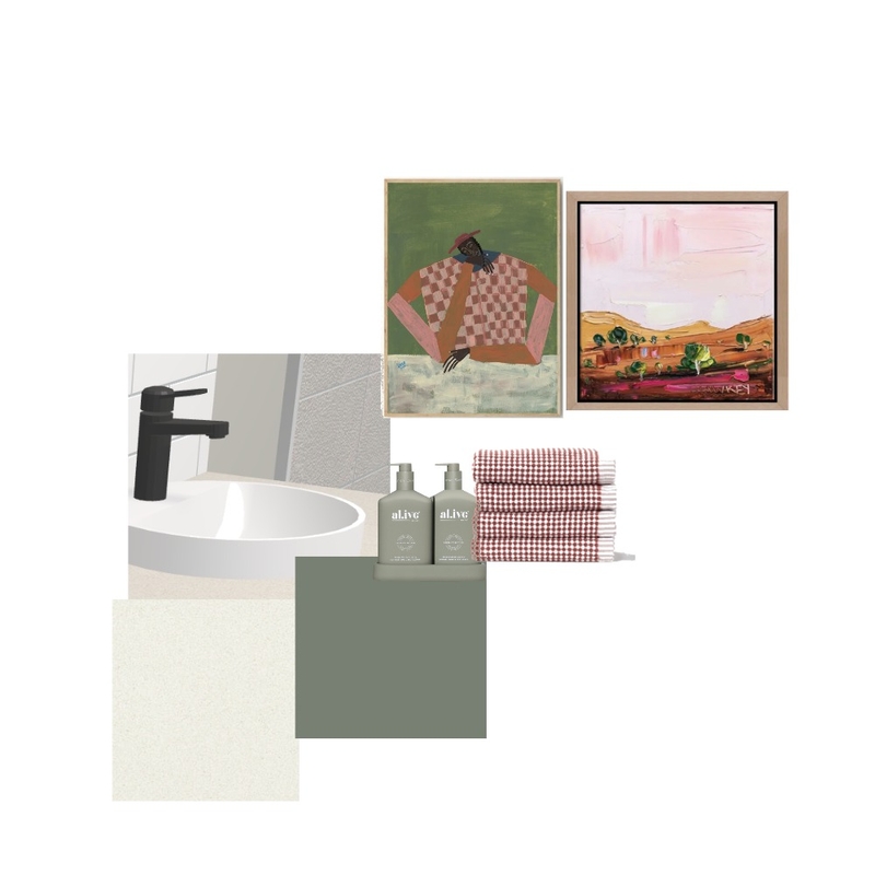Ensuite Mood Board by Marn + Lachie on Style Sourcebook