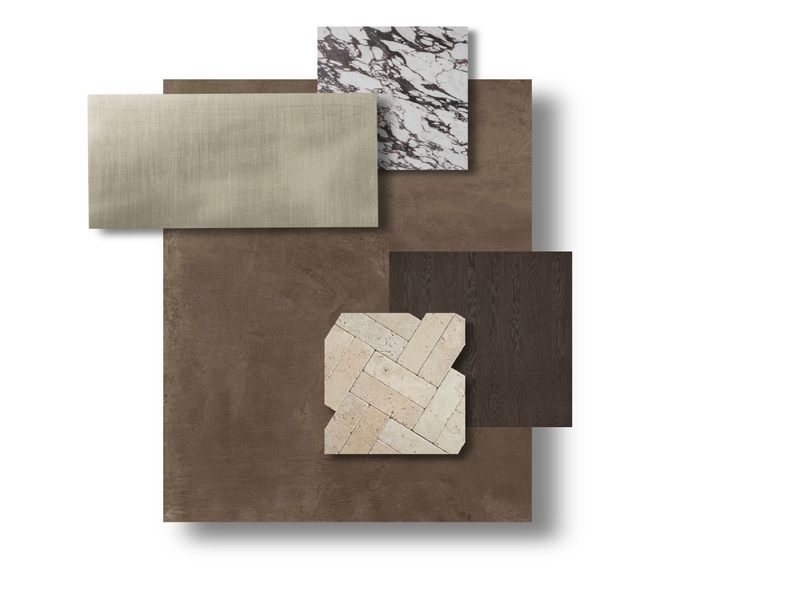 Bathroom 1 Material board Mood Board by larabrown1010@gmail.com on Style Sourcebook